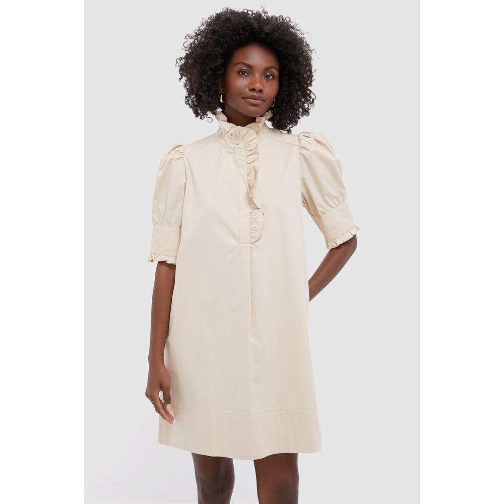 POMANDER PLACE Tan Gracelyn Mini Dress Size M NWT Retail $148 Tuckernuck